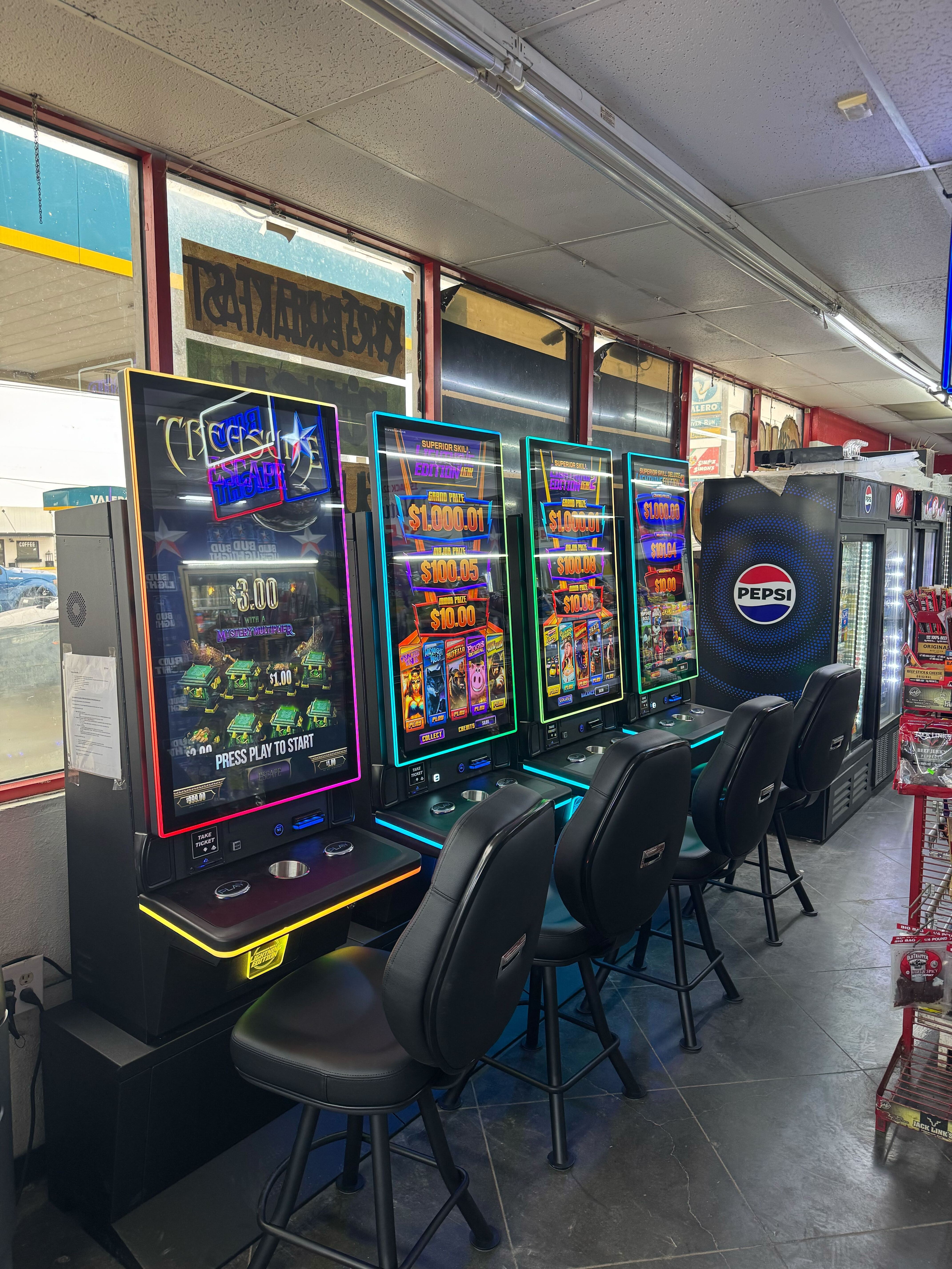 truck stops